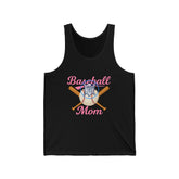 Pink Baseball Mom Jersey Tank